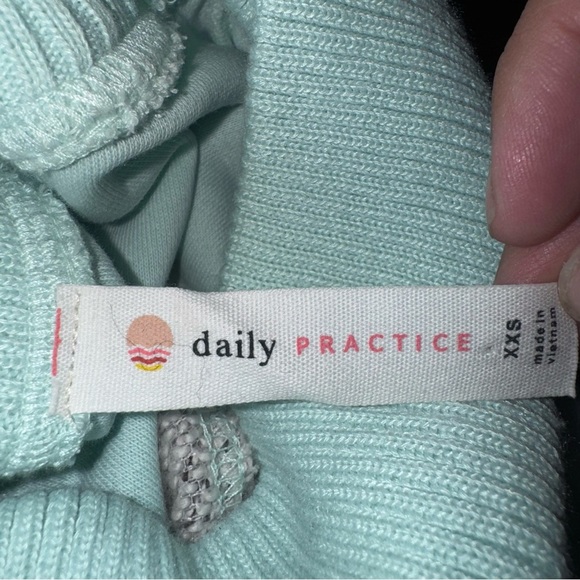 Daily Practice By Anthropologie Oversized Striped Turtleneck Sweater - Picture 2 of 4